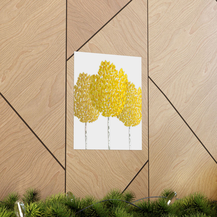 Fall Aspen Print – Unframed Wall Art