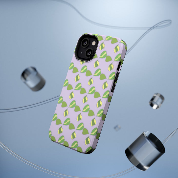 Hoya Kerrii Pattern Phone Case – Dual Layer Protective Cover