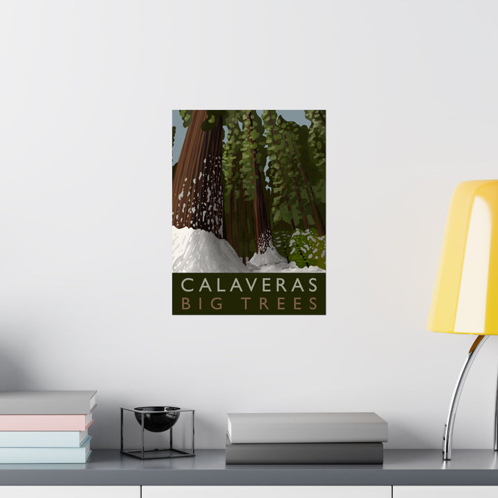 Calaveras Big Trees Print – Unframed Wall Art