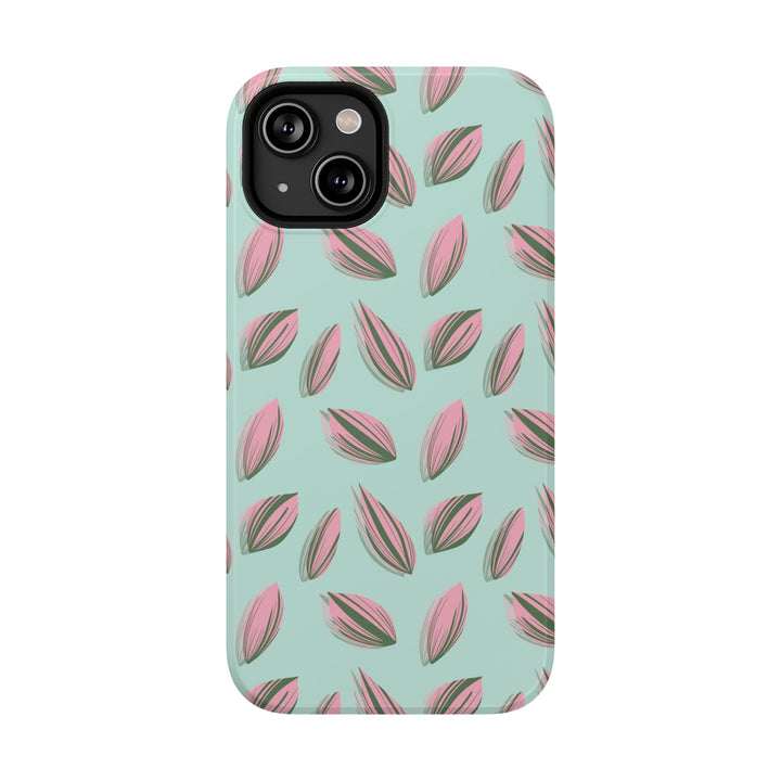 Tradescantia Nanouk Pattern Phone Case – Dual Layer Protective Cover