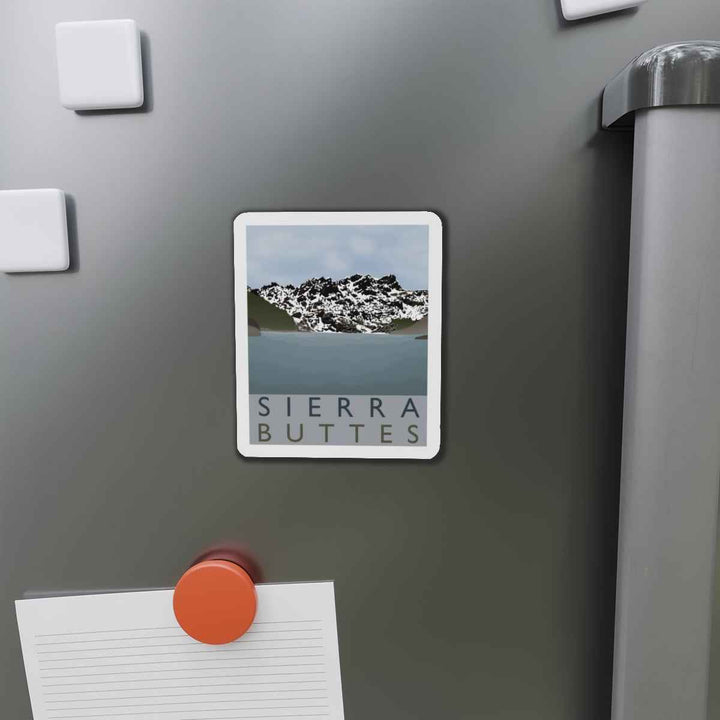 Sierra Buttes Minimalist Magnet