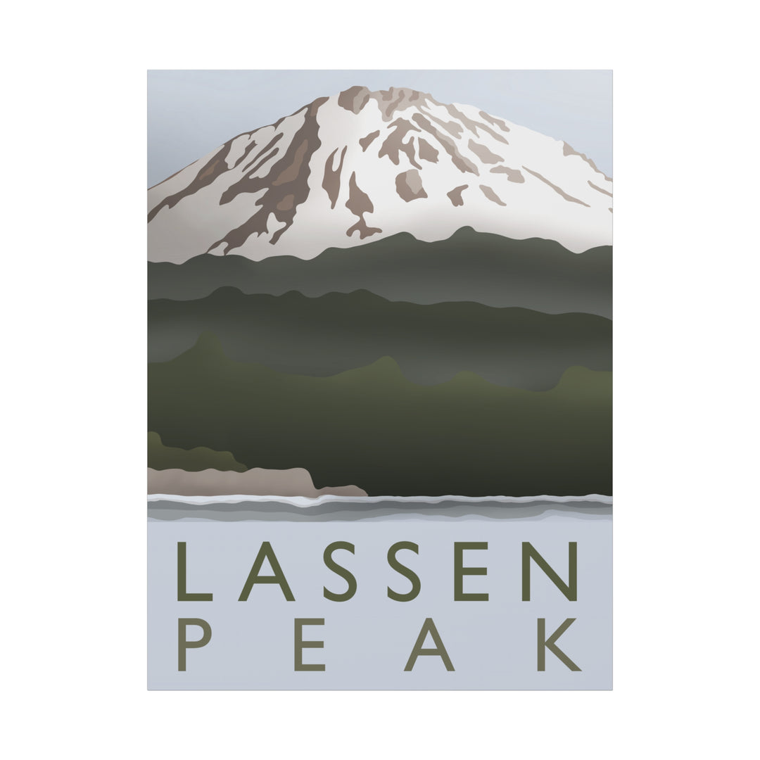 Lassen Peak Canvas Print – Wall Art