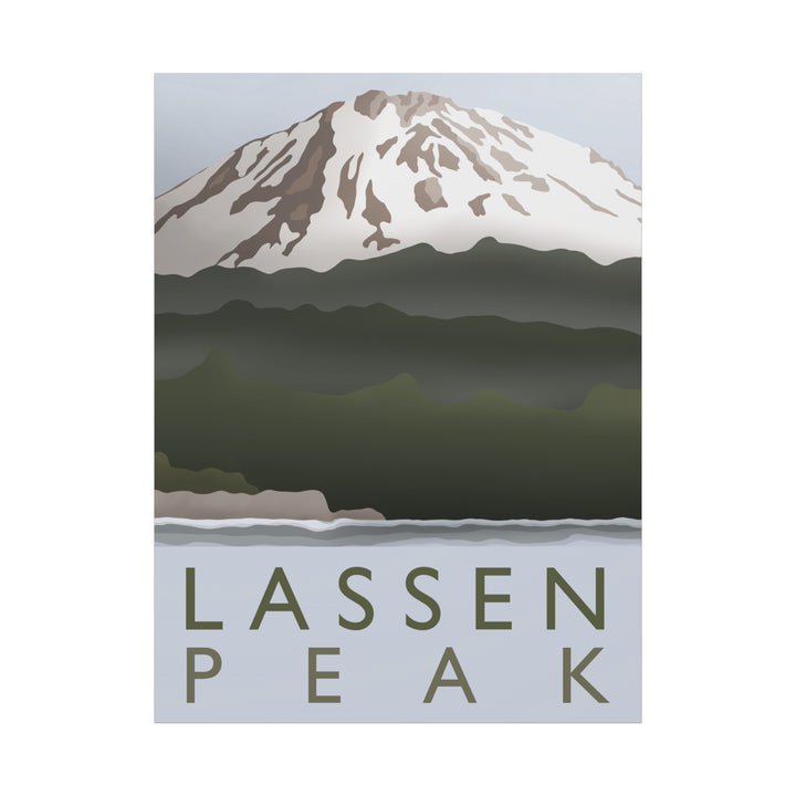 Lassen Peak Canvas Print – Wall Art