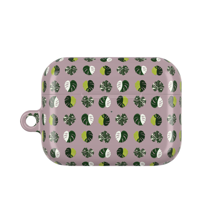 Variegated Monstera Pattern AirPod Cases