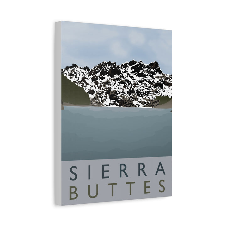 Sierra Buttes Canvas Print – Wall Art