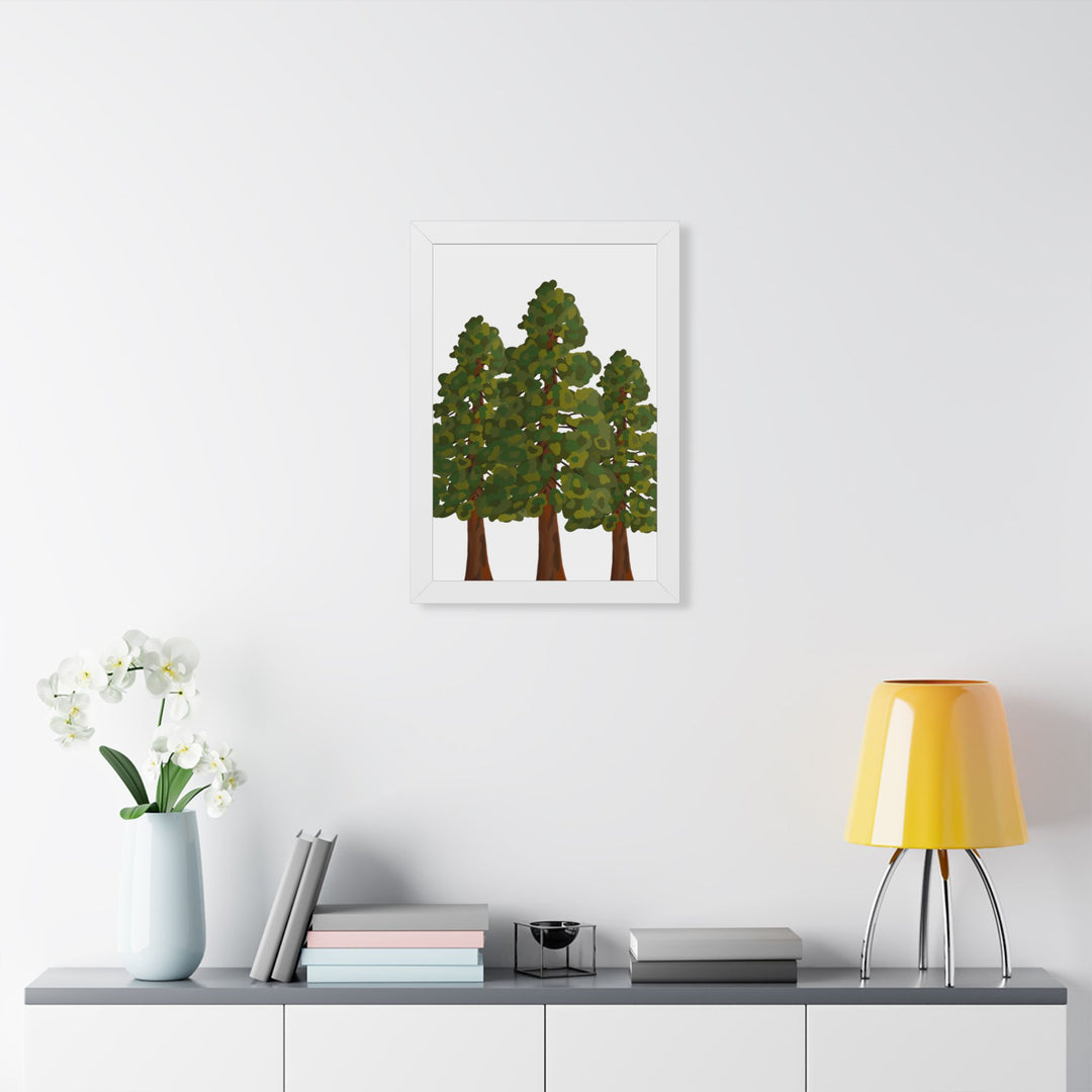 Coastal Redwood Framed Print – Wall Art