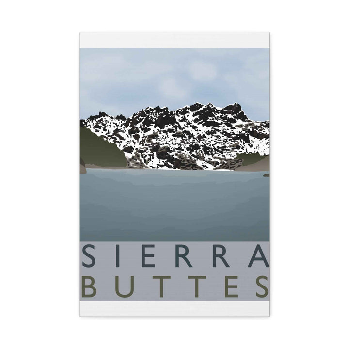 Sierra Buttes Minimalist Canvas