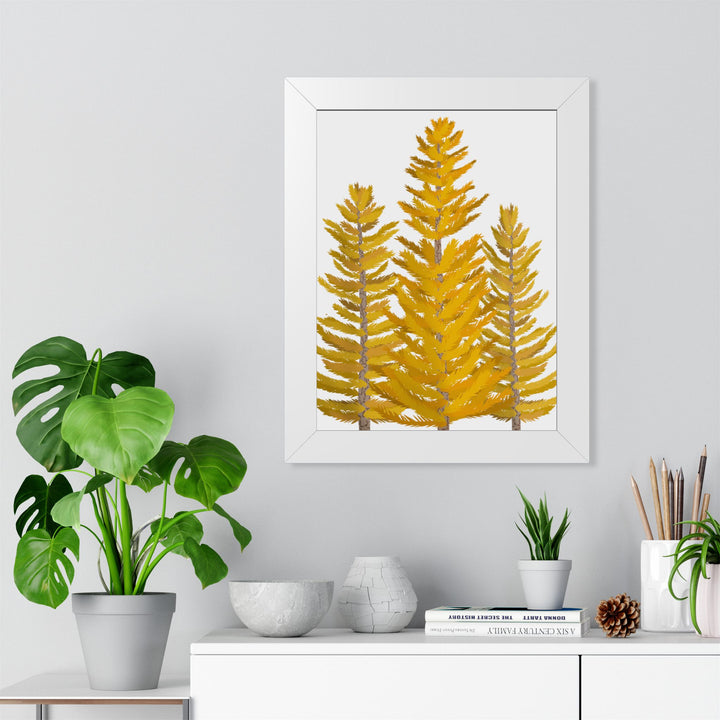 Western Larch Framed Print – Wall Art