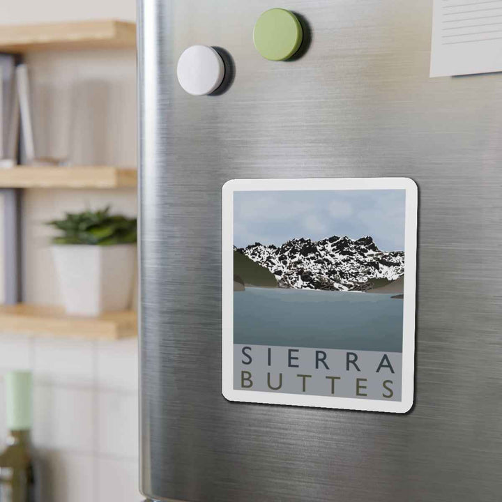 Sierra Buttes Minimalist Magnet