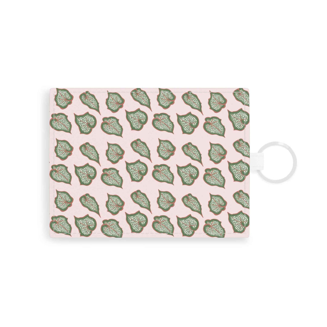 POS Pothos Pattern Wallet Keychain