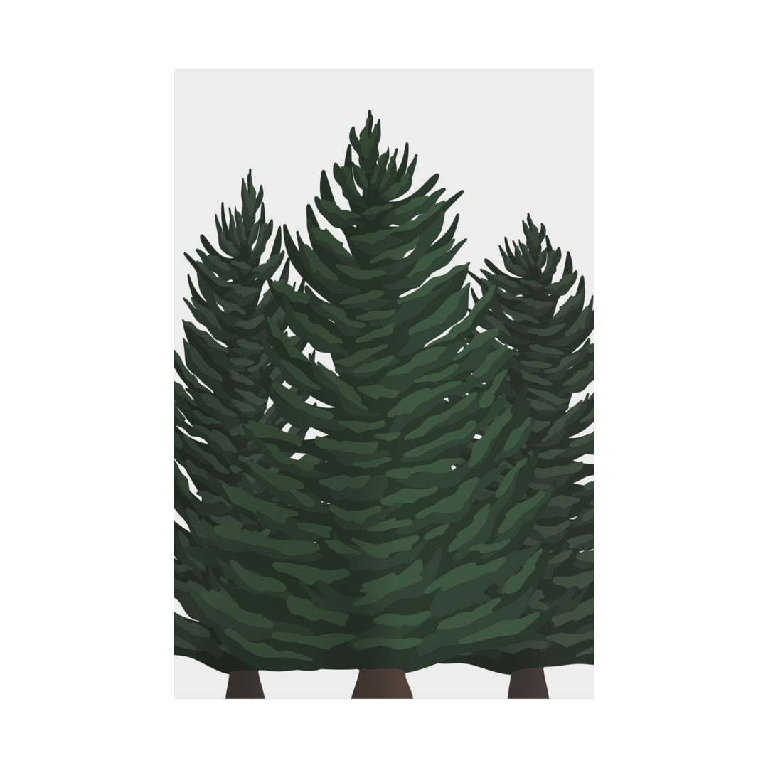 Douglas Fir Print – Unframed Wall Art