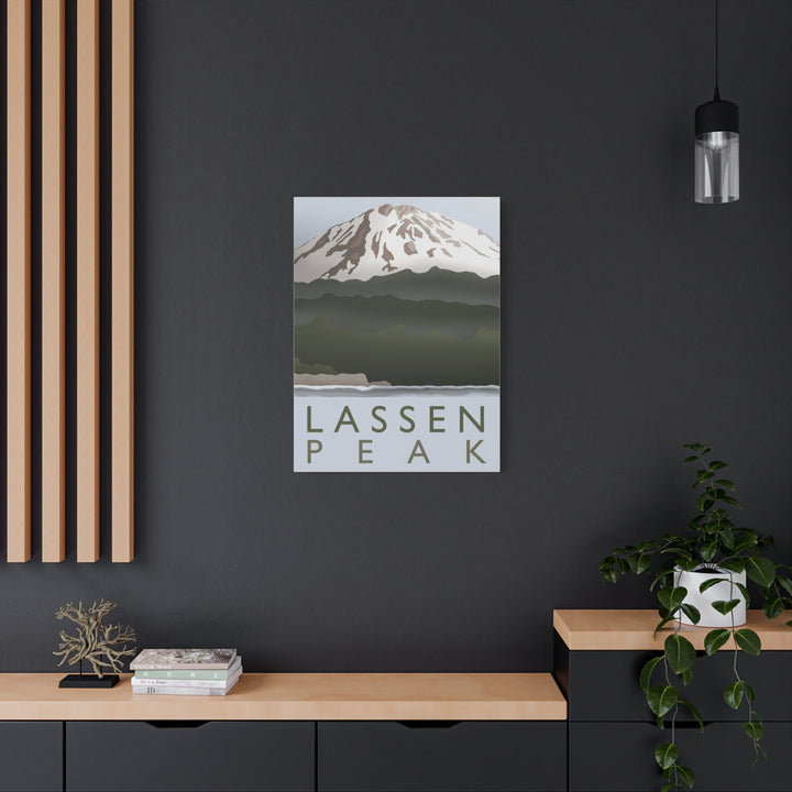 Lassen Peak Canvas Print – Wall Art