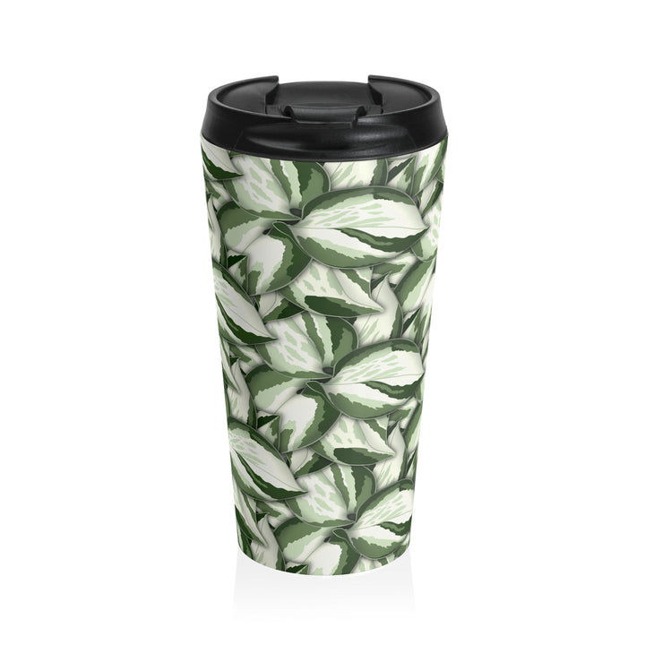 Manjula Pothos Tumbler 20oz Vacuum Insulated Stainless Steel Travel Mug With Leaf Pattern