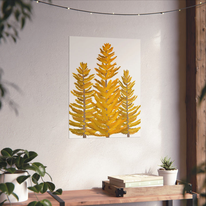Western Larch Print – Unframed Wall Art