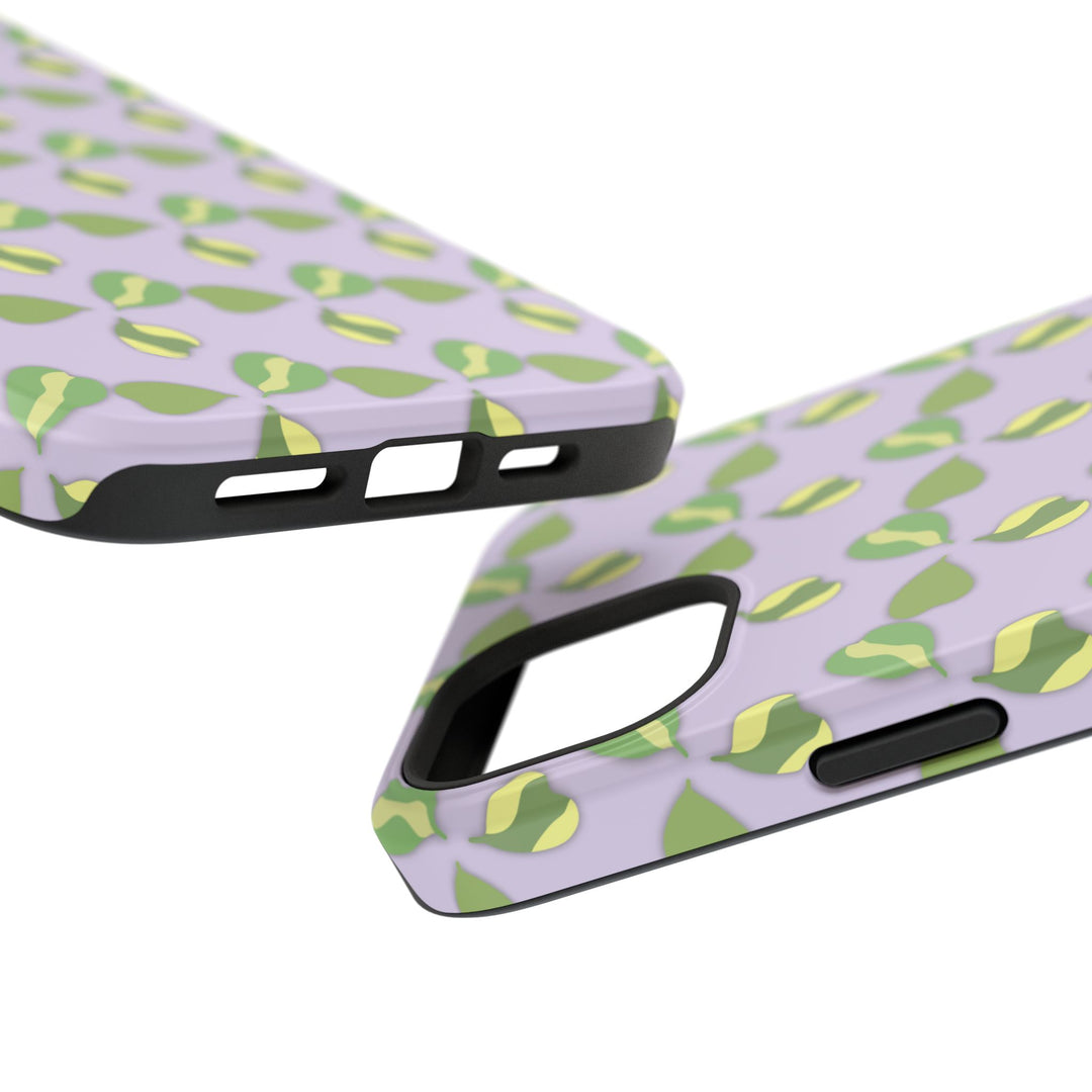 Hoya Kerrii Pattern Phone Case – Dual Layer Protective Cover