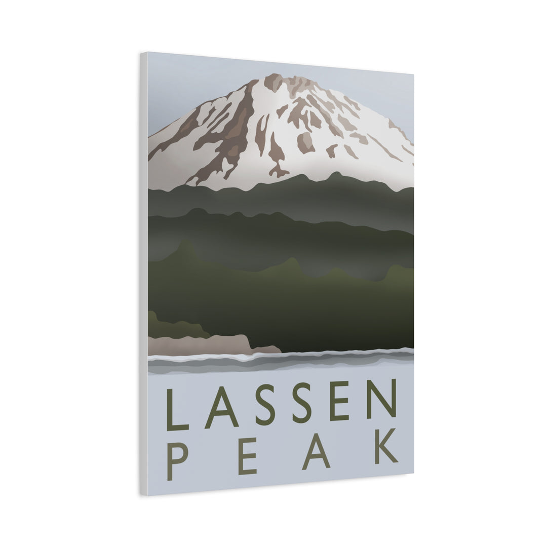 Lassen Peak Canvas Print – Wall Art