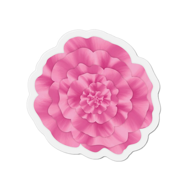 Abstract Peony Magnet