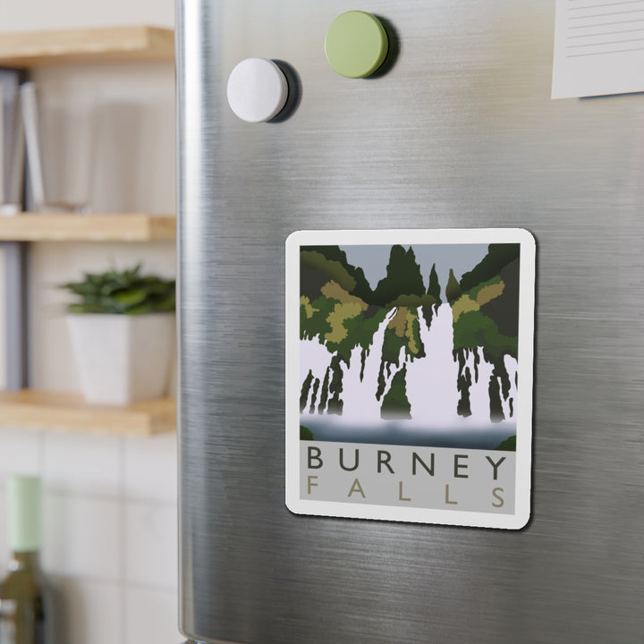 Burney Falls Magnet – Flexible Die Cut Vinyl