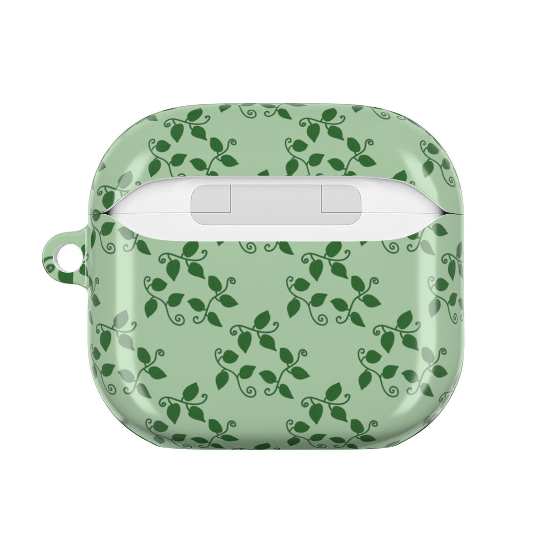 Pothos Pattern AirPod Case Botanical Green Leaves Design Plant Lover Gift The Potted Pixel