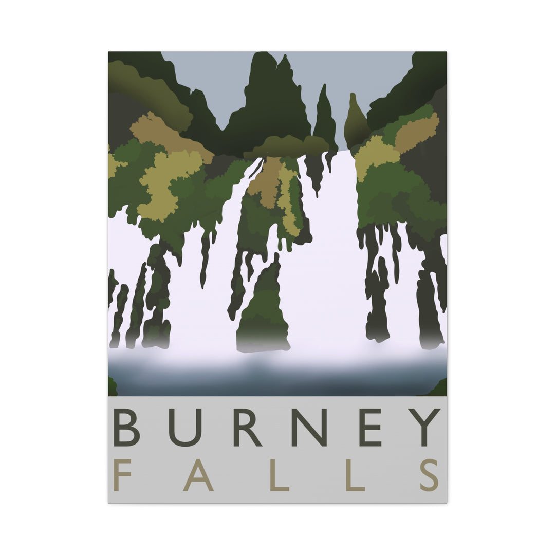 Burney Falls Canvas Print – Wall Art