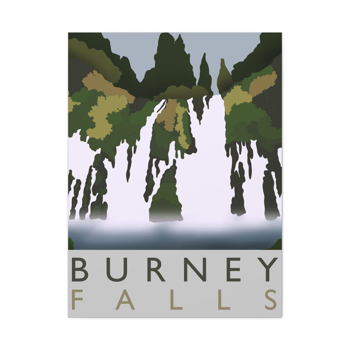 Burney Falls Canvas Print – Wall Art