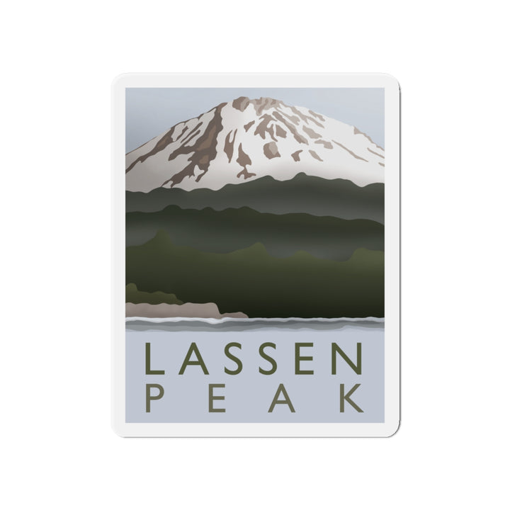 Lassen Peak Magnet – Flexible Die Cut Vinyl