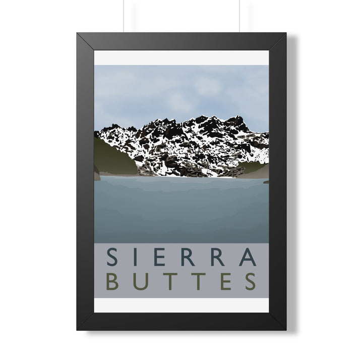 Sierra Buttes Framed Print – Wall Art