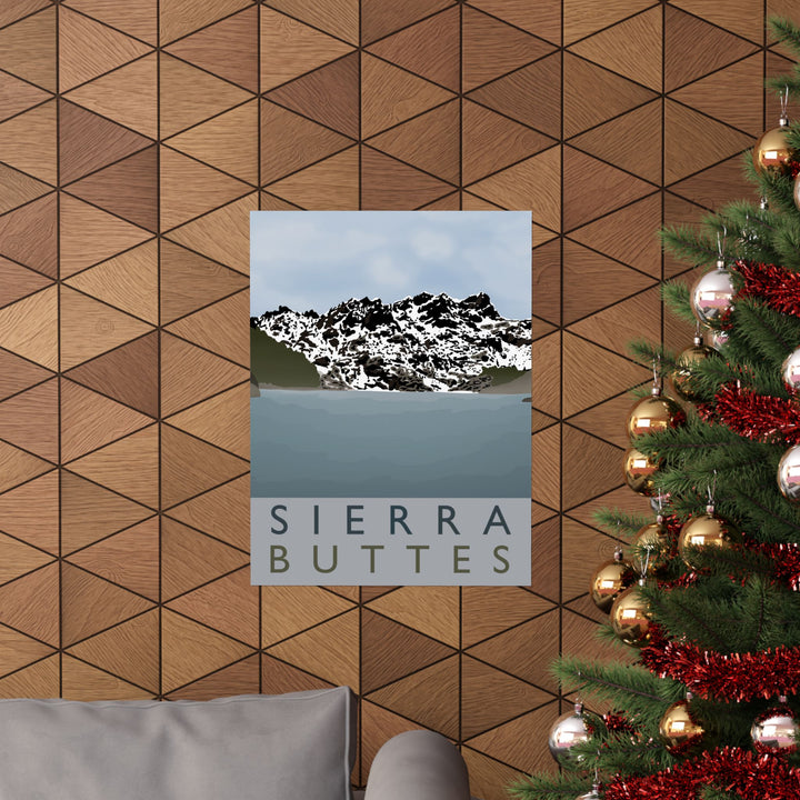 Sierra Buttes Print – Unframed Wall Art