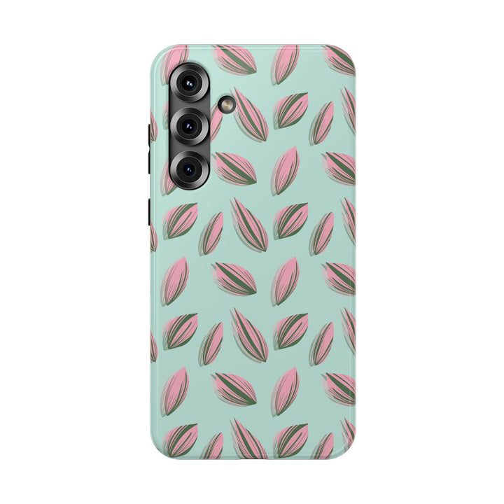 Tradescantia Nanouk Pattern Phone Case – Dual Layer Protective Cover