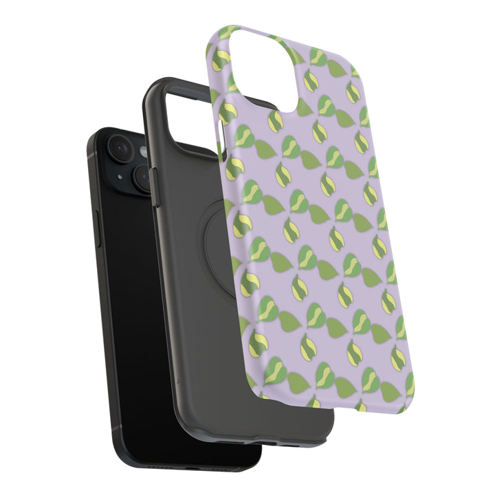 Hoya Kerrii Pattern Phone Case – Dual Layer Protective Cover