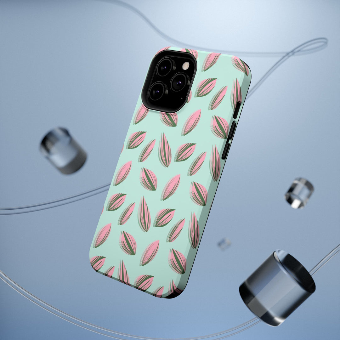 Tradescantia Nanouk Pattern Phone Case – Dual Layer Protective Cover