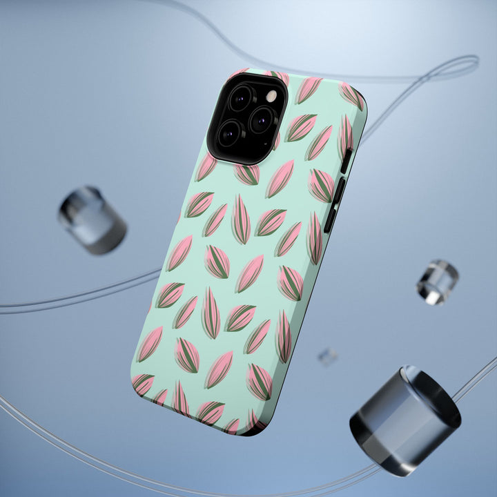 Tradescantia Nanouk Pattern Phone Case – Dual Layer Protective Cover