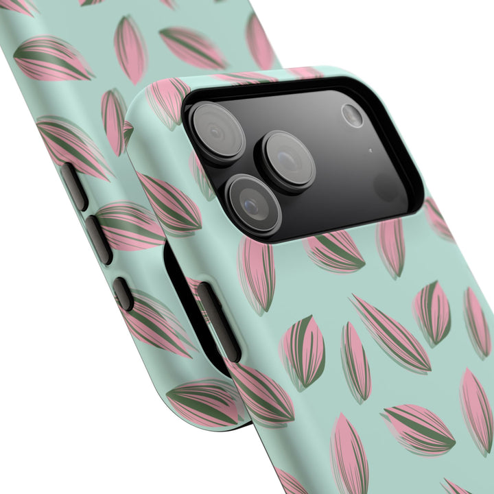 Tradescantia Nanouk Pattern Phone Case – Dual Layer Protective Cover