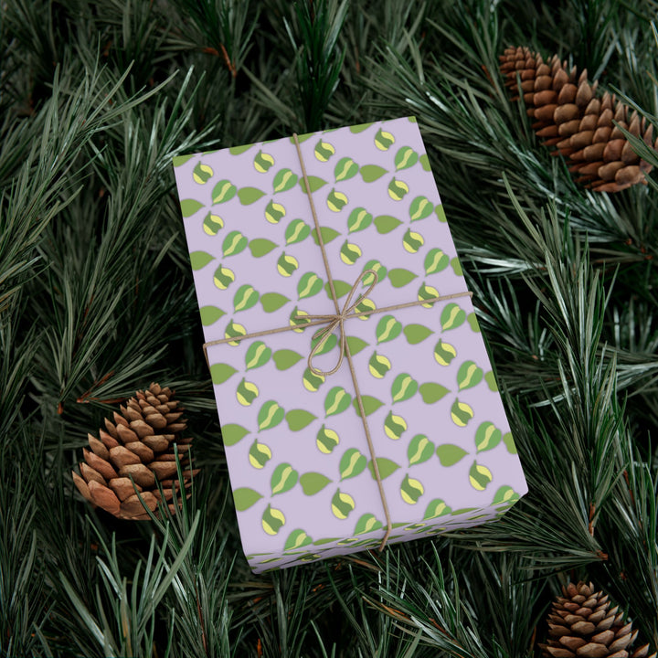 Hoya Kerrii Pattern Wrapping Paper – Botanical Gift Wrap Roll