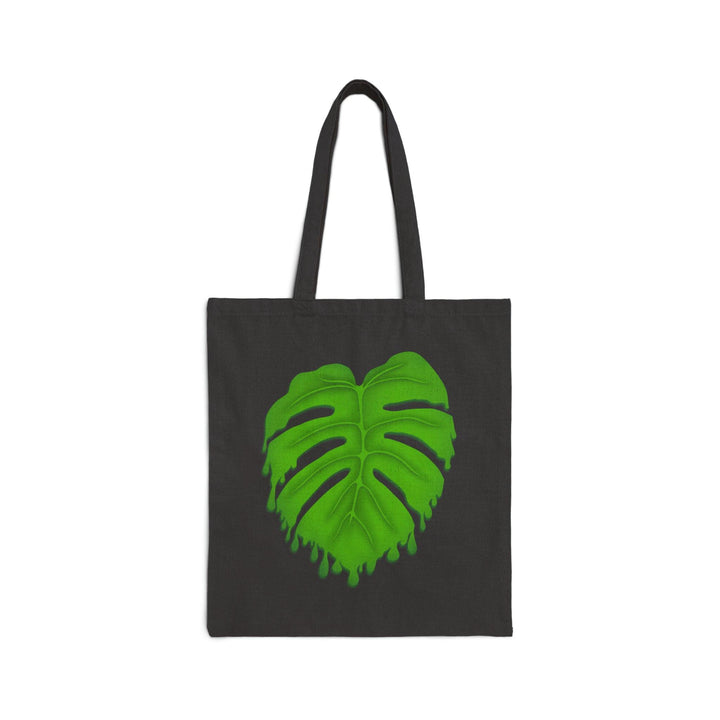 Cotton Tote Bag Large Canvas Shopping Bag With Plant Print Eco Friendly Reusable Durable Tote