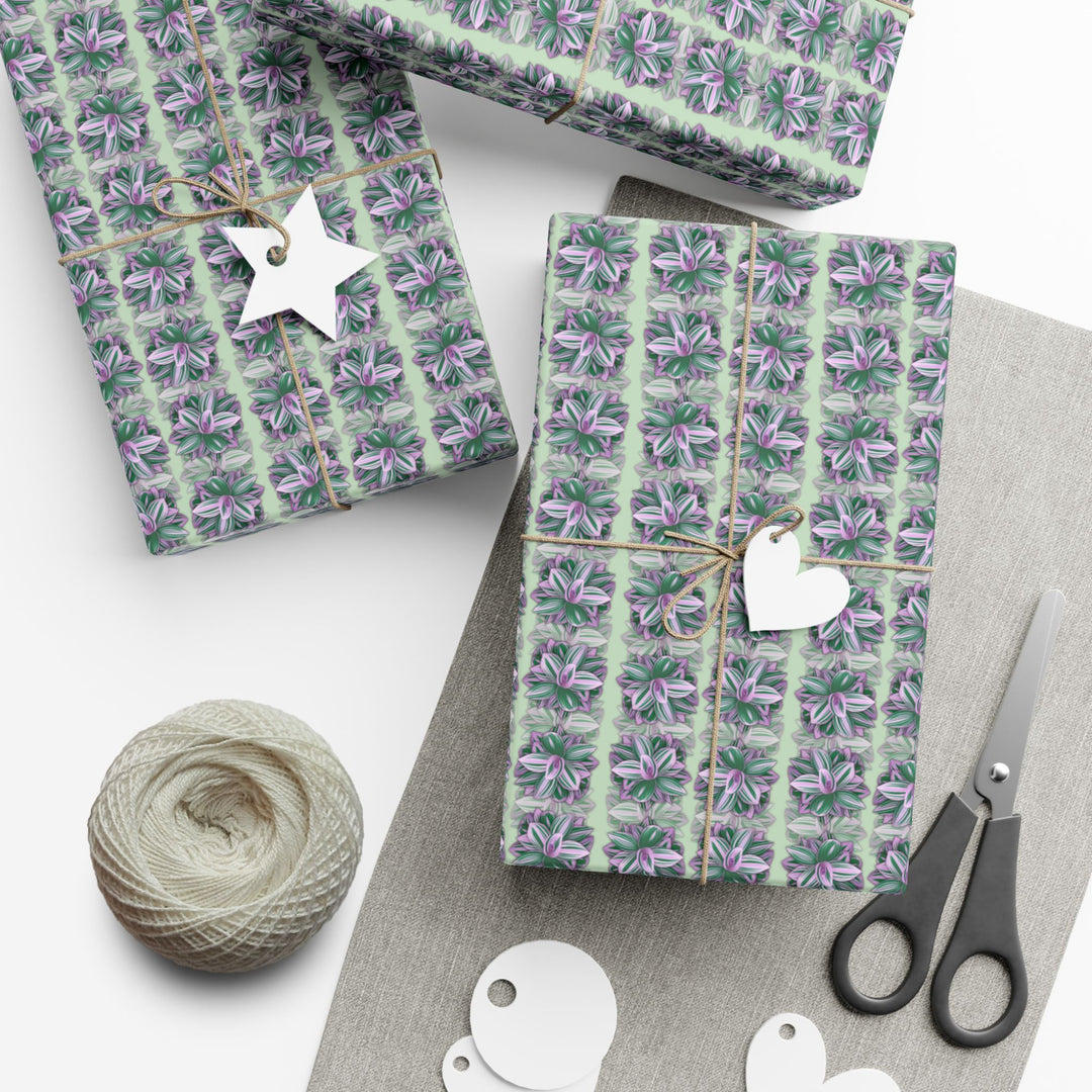 Tradescantia Nanouk Wrapping Paper – Botanical Gift Wrap Roll