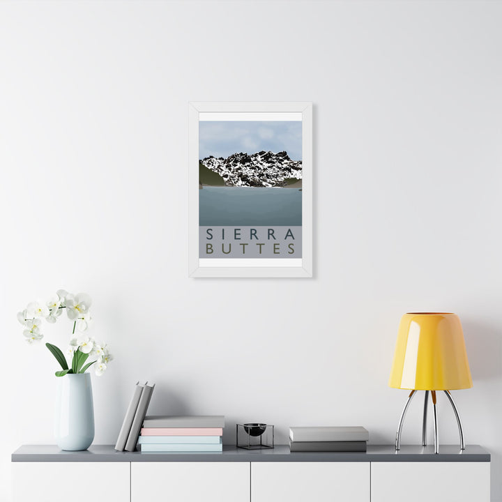 Sierra Buttes Framed Print – Wall Art