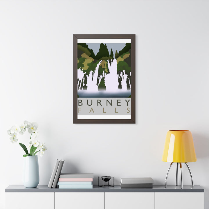 Burney Falls Framed Print – Wall Art