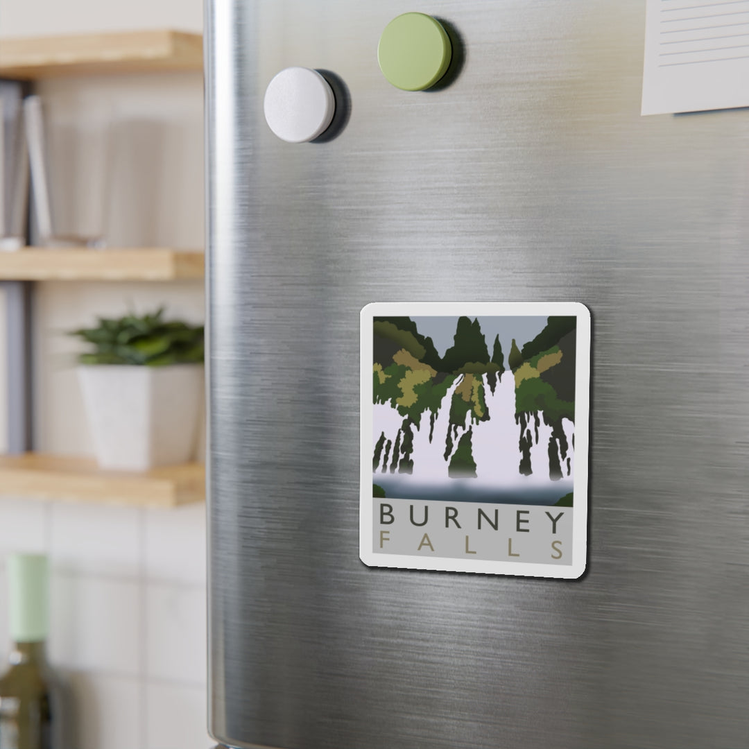 Burney Falls Magnet – Flexible Die Cut Vinyl