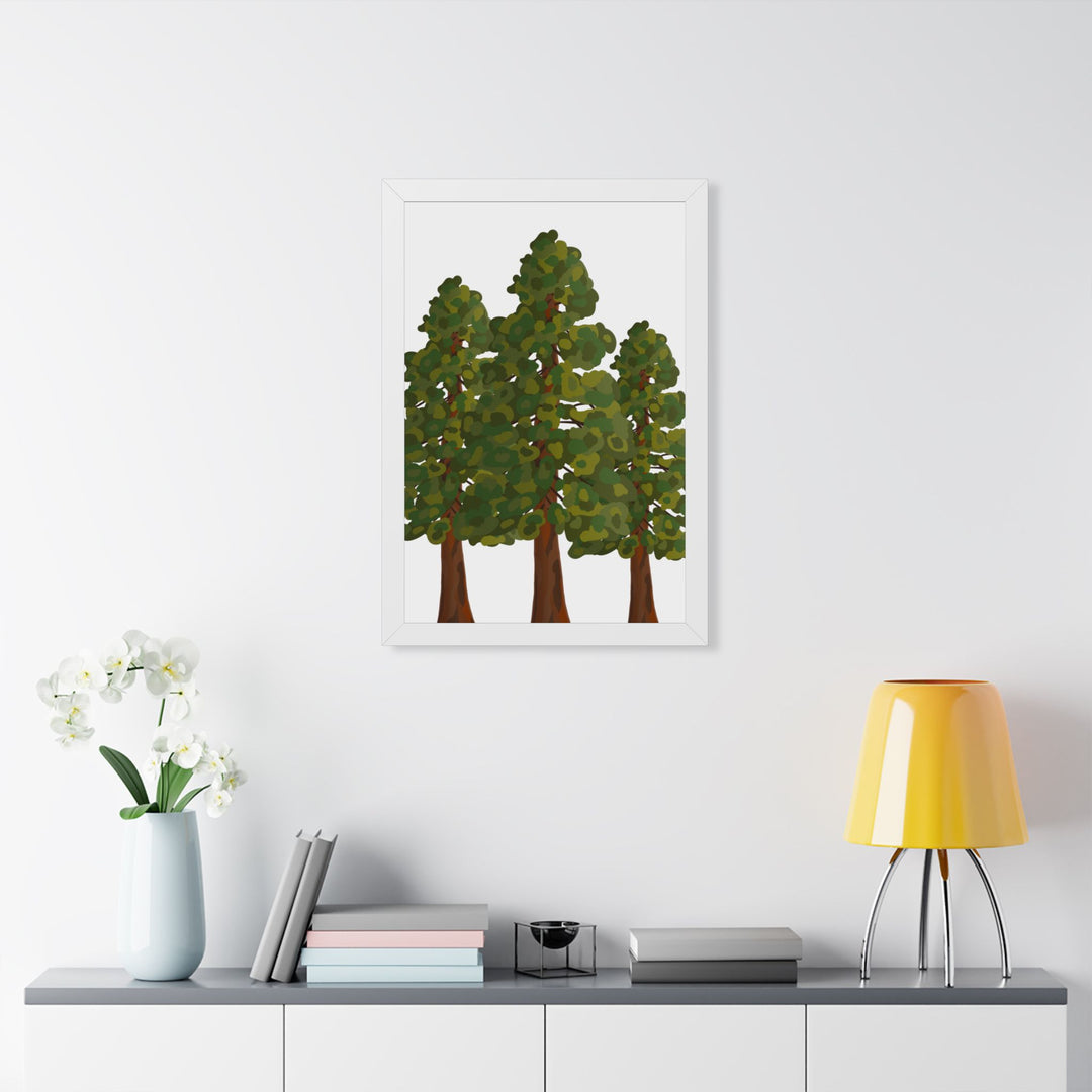 Coastal Redwood Framed Print – Wall Art
