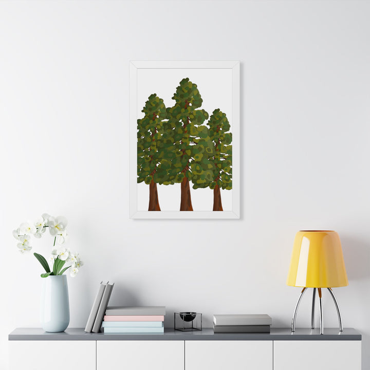 Coastal Redwood Framed Print – Wall Art