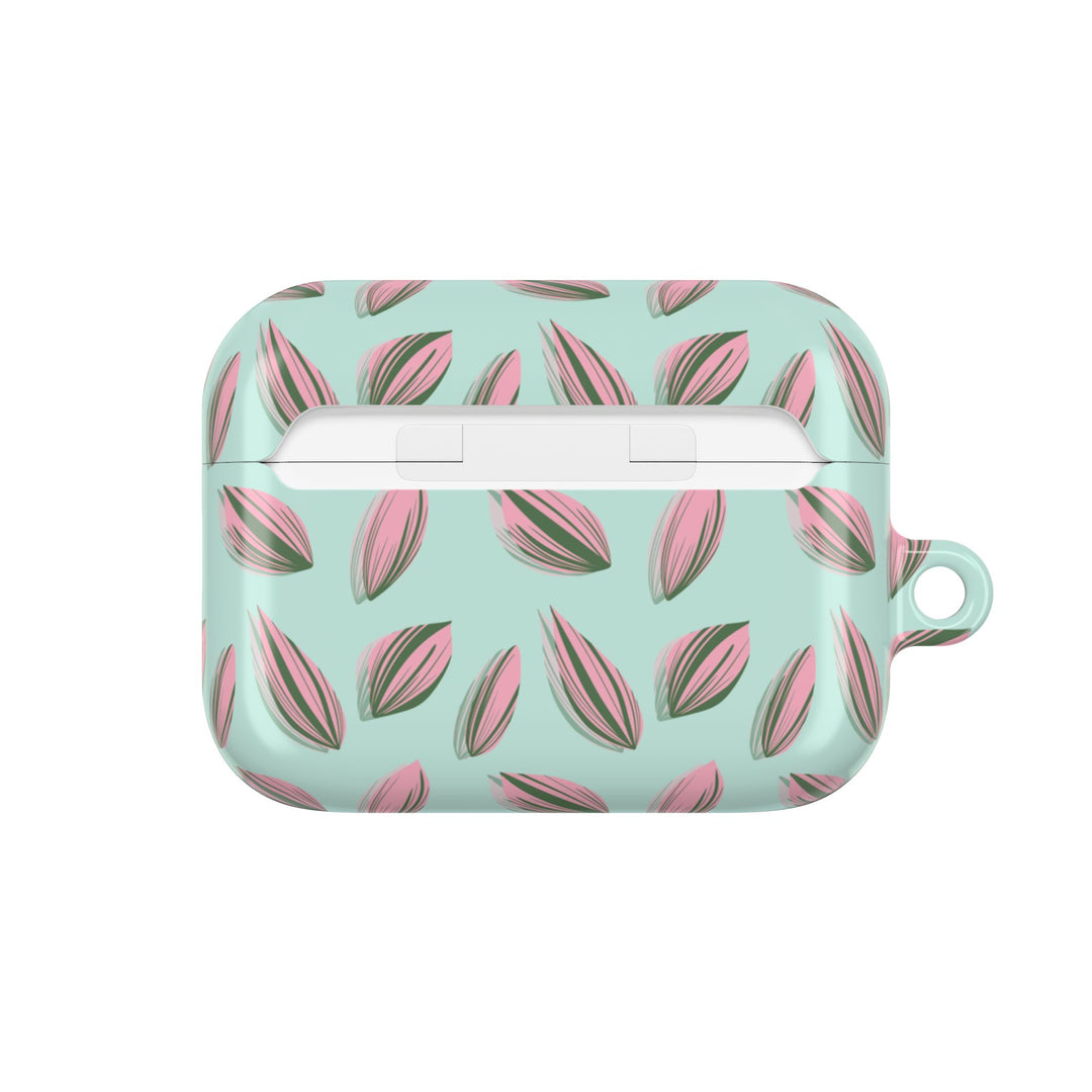 Tradescantia Nanouk Pattern AirPod Case Plant Inspired Protective Cover for AirPods