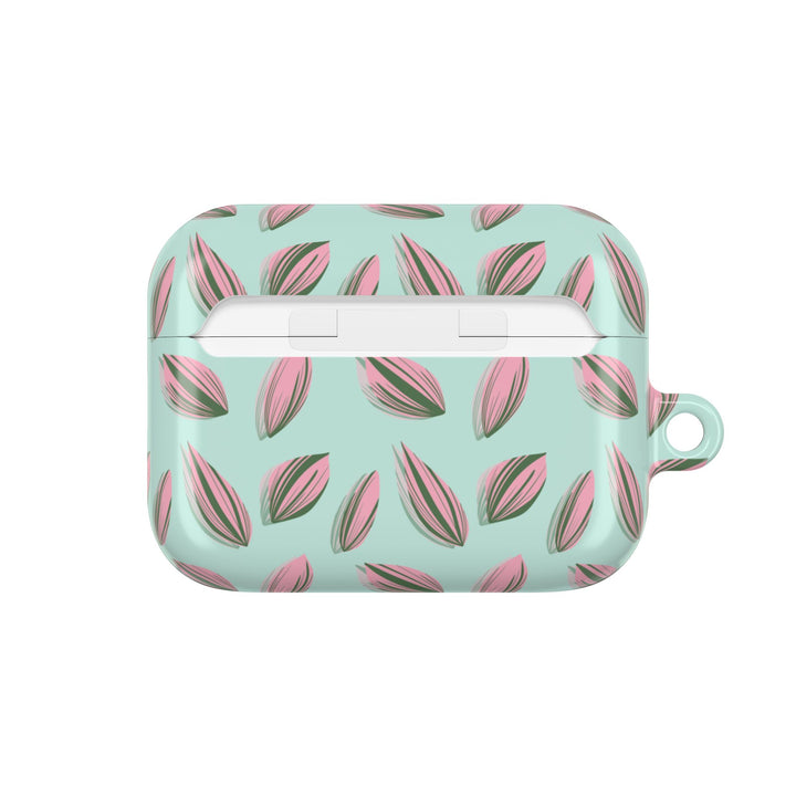 Tradescantia Nanouk Pattern AirPod Case Plant Inspired Protective Cover for AirPods