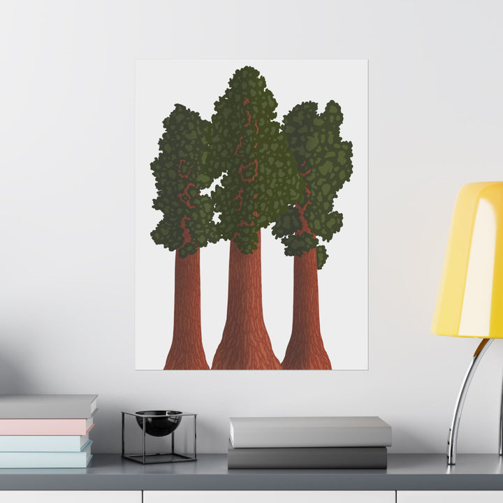 Giant Sequoias Print – Unframed Wall Art