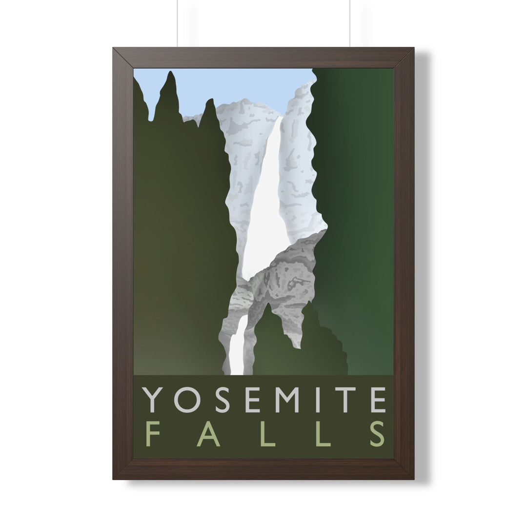Yosemite Falls Framed Print – Wall Art
