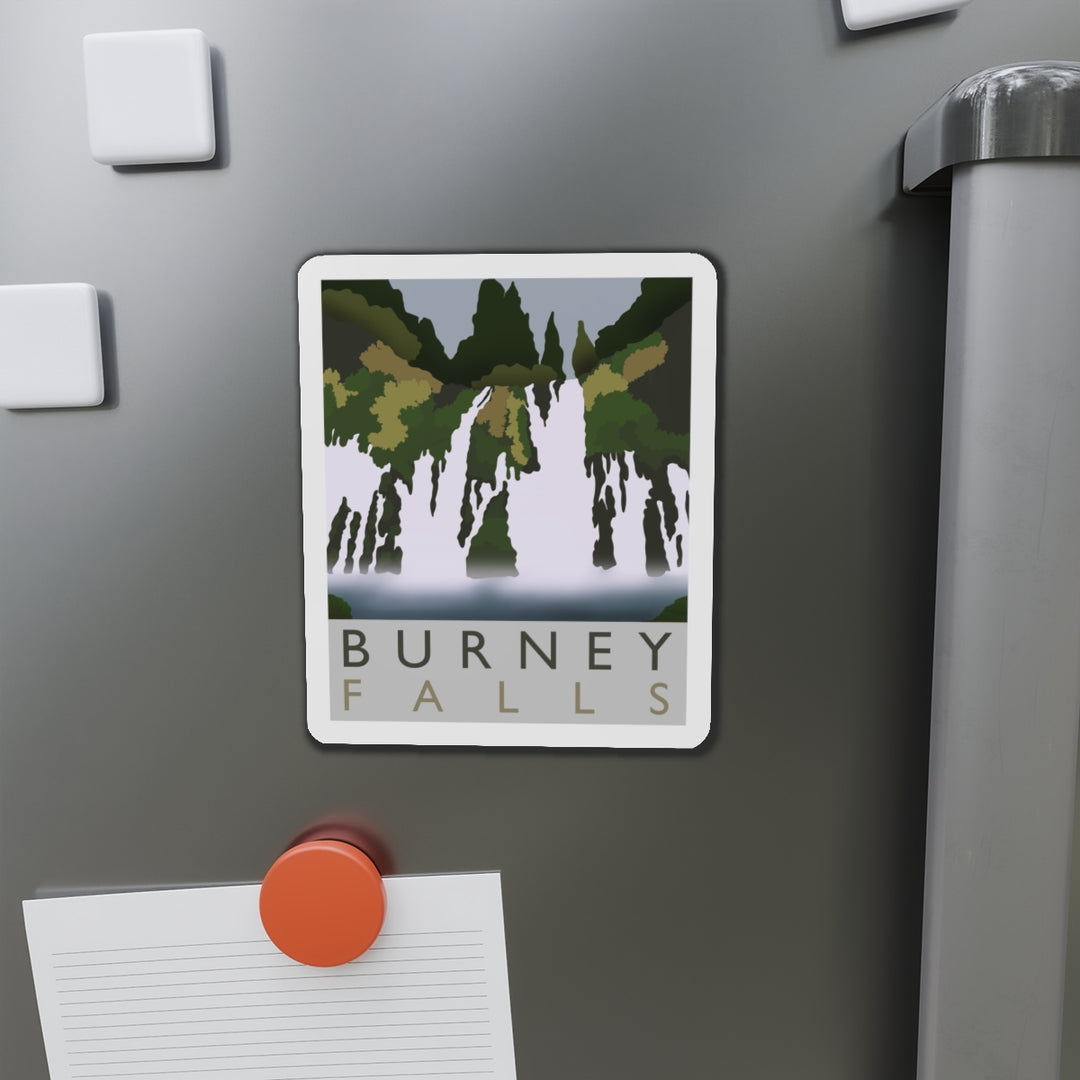 Burney Falls Magnet – Flexible Die Cut Vinyl