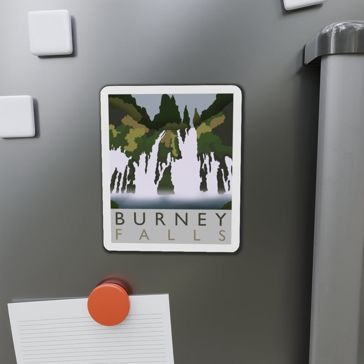 Burney Falls Magnet – Flexible Die Cut Vinyl