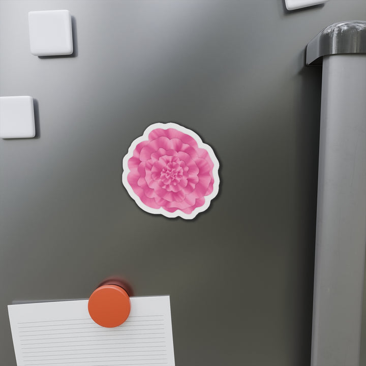 Abstract Peony Magnet