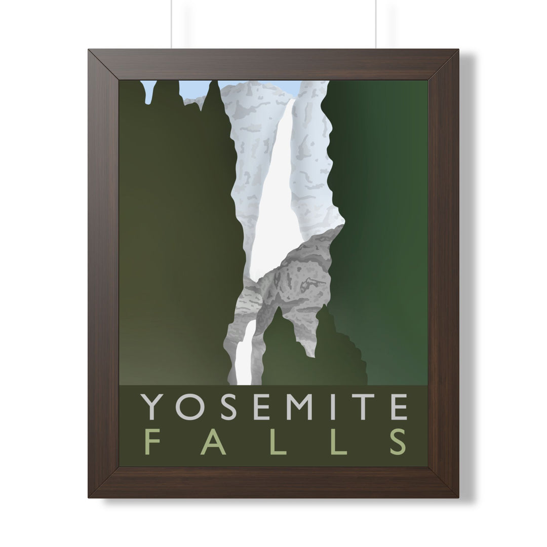 Yosemite Falls Framed Print – Wall Art