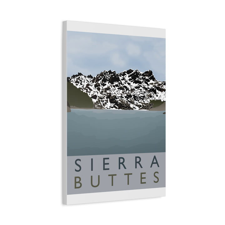 Sierra Buttes Canvas Print – Wall Art
